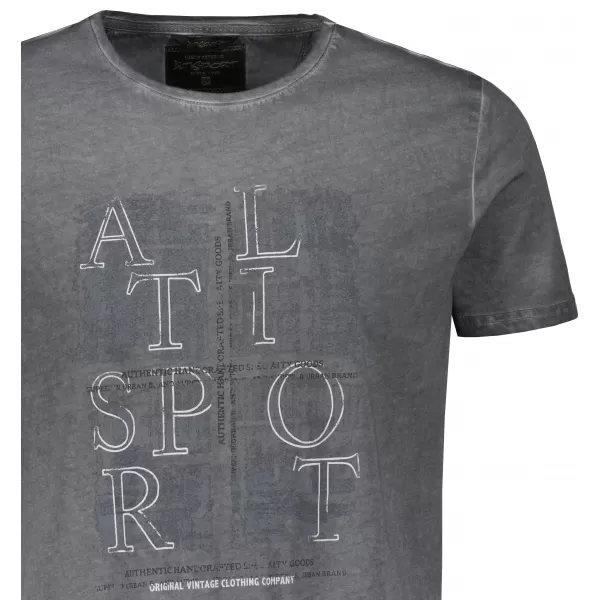  Herren-T-Shirt ALTISPORT ARIEN DUNKELGRAU 
