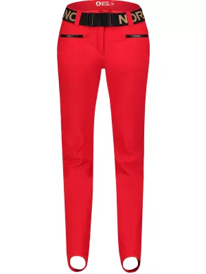 Softshell-Skihose für Damen NORDBLANC FULLCOVER NBWPL7729 ROT