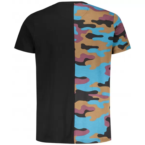  Herren-T-Shirt KIXMI PERRY SCHWARZ 