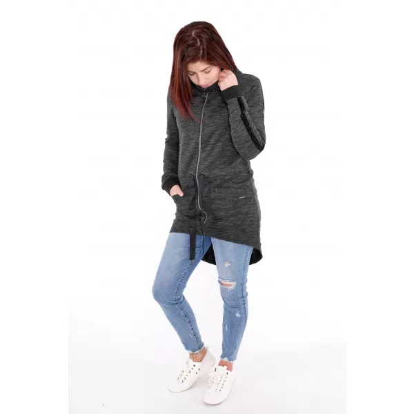  Damen-Sweatshirt ALTISPORT AGNES SCHWARZ 