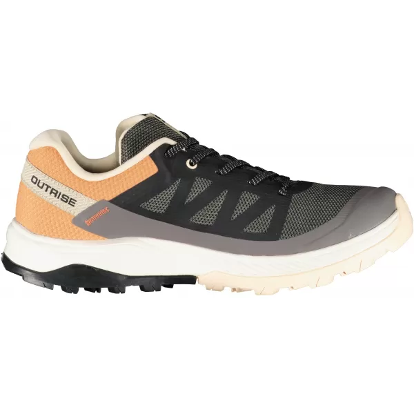  Damenschuhe SALOMON OUTRISE GORE-TEX L47219100 MAGNET/SCHWARZ/KORALLENGOLD 
