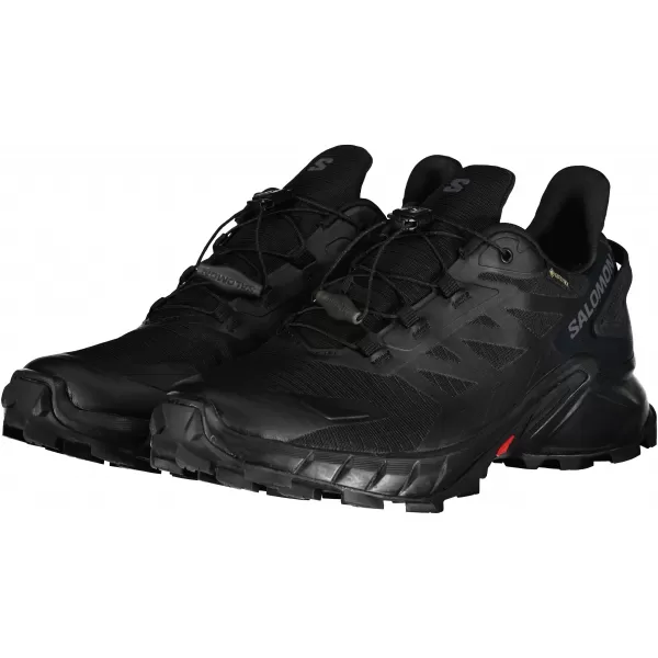  Herrenschuhe SALOMON SUPERCROSS 4 GORE-TEX L41731600 SCHWARZ/SCHWARZ/SCHWARZ 