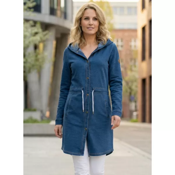  Damen-Sweatshirt KIXMI PENINI DUNKELBLAU 
