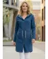 Damen-Sweatshirt KIXMI PENINI DUNKELBLAU
