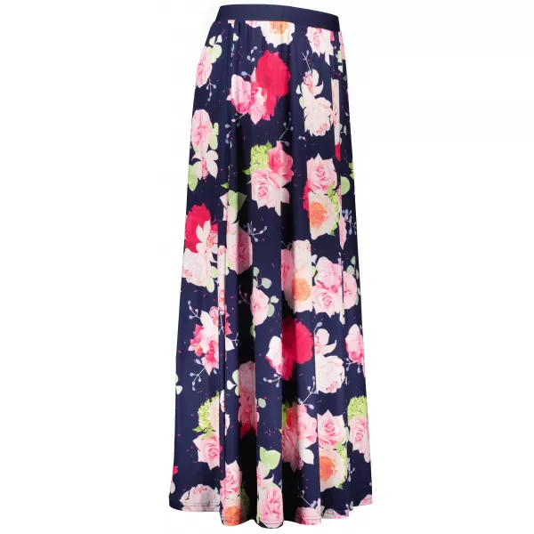  Damenrock KIXMI PEONY DUNKELBLAU 