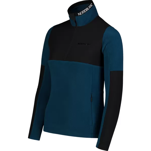  Fleece-Sweatshirt für Damen NORDBLANC SPRYNESS NBSFL7651 BLAU 