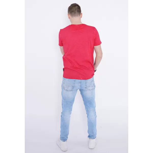  Herren-T-Shirt KIXMI PHIL ROT 