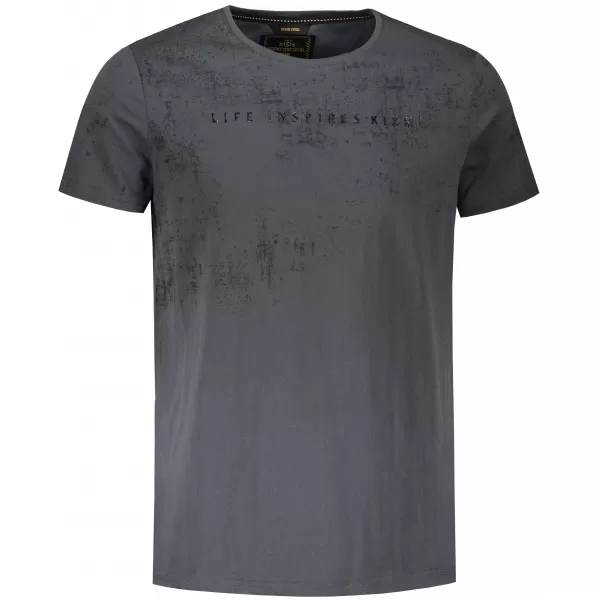  Herren-T-Shirt KIXMI PEPPE DUNKELGRAU 