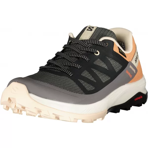  Damenschuhe SALOMON OUTRISE GORE-TEX L47219100 MAGNET/SCHWARZ/KORALLENGOLD 