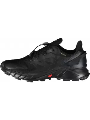Herrenschuhe SALOMON SUPERCROSS 4 GORE-TEX L41731600 SCHWARZ/SCHWARZ/SCHWARZ