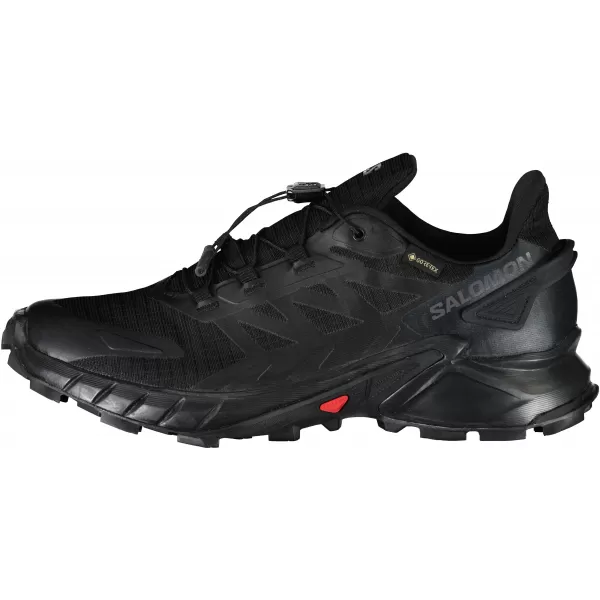  Herrenschuhe SALOMON SUPERCROSS 4 GORE-TEX L41731600 SCHWARZ/SCHWARZ/SCHWARZ 