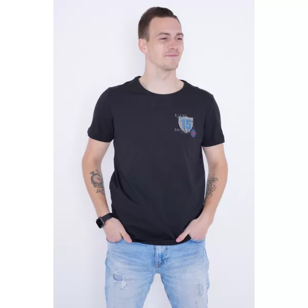  Herren-T-Shirt KIXMI PHIL SCHWARZ 