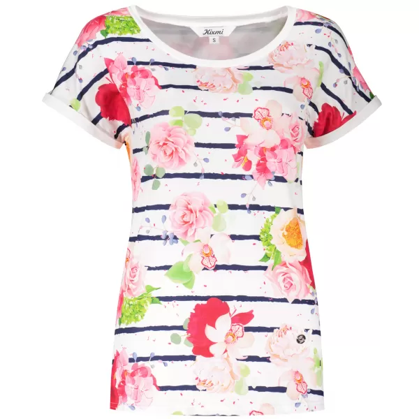  Damen-T-Shirt KIXMI PANDORA WEIß 