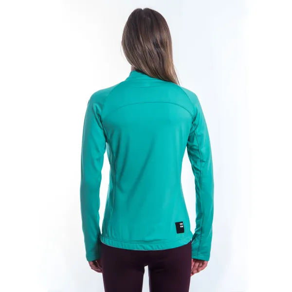  Damen-Sweatshirt SENSOR COOLMAX THERMO 22200067 SEA GREEN 