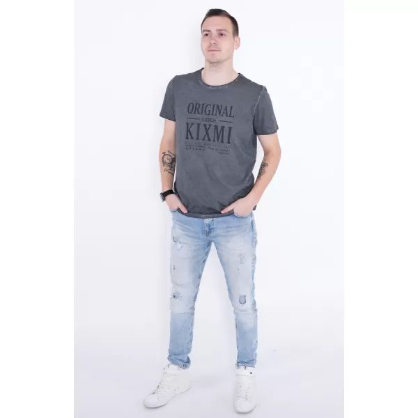  Herren-T-Shirt KIXMI PELTON DUNKELGRAU 