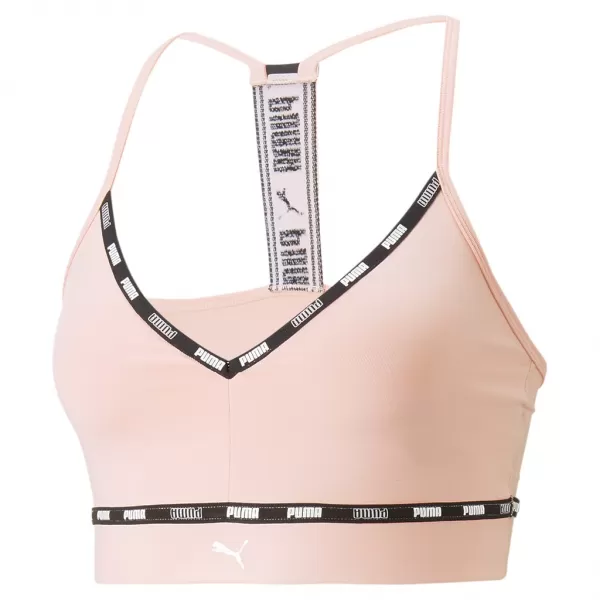  Damen-BH PUMA LOW IMPACT STRONG STRAPPY BRA 522225-66 ROSA 