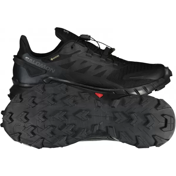  Herrenschuhe SALOMON SUPERCROSS 4 GORE-TEX L41731600 SCHWARZ/SCHWARZ/SCHWARZ 