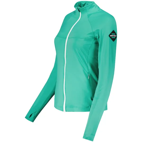  Damen-Sweatshirt SENSOR COOLMAX THERMO 22200067 SEA GREEN 