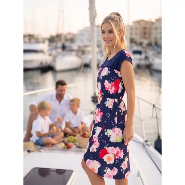  Kleid KIXMI PENIE DUNKELBLAU 