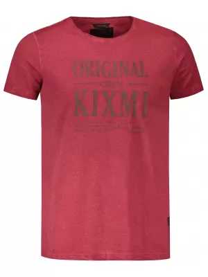 Herren-T-Shirt KIXMI PELTON BURGUND