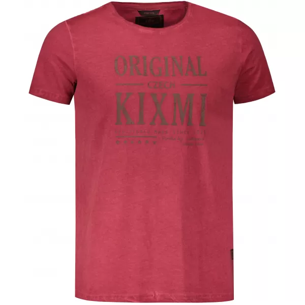  Herren-T-Shirt KIXMI PELTON BURGUND 