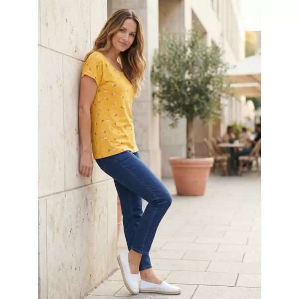 Damen-T-Shirt KIXMI PATSY GELB 