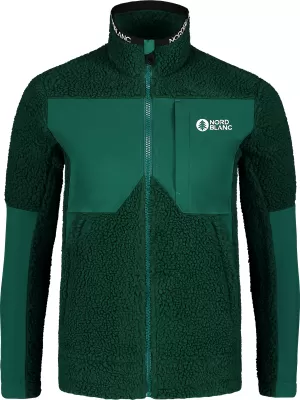 Fleece-Sweatshirt für Damen NORDBLANC PENINSULA NBSFL7654 GRÜN