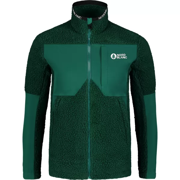  Fleece-Sweatshirt für Damen NORDBLANC PENINSULA NBSFL7654 GRÜN 