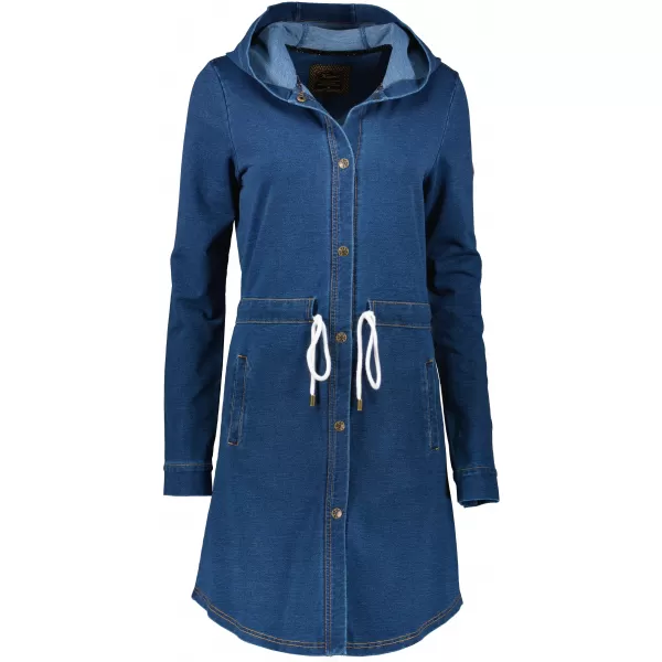  Damen-Sweatshirt KIXMI PENINI DUNKELBLAU 