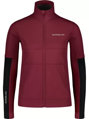 Softshelljacke für Damen NORDBLANC FJORD NBSSL7657 BURGUND