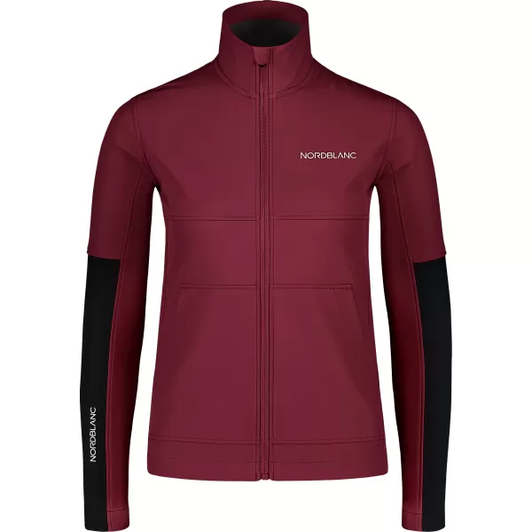  Softshelljacke für Damen NORDBLANC FJORD NBSSL7657 BURGUND 