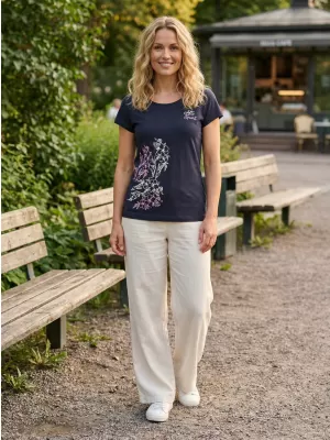 Damen-T-Shirt ALTISPORT ALW168122 NAVY BLAU