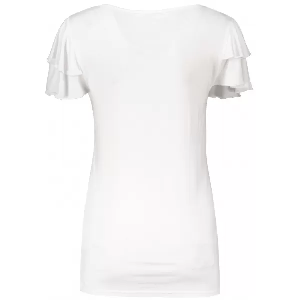 Damen-T-Shirt KIXMI PAMMI WEIß 