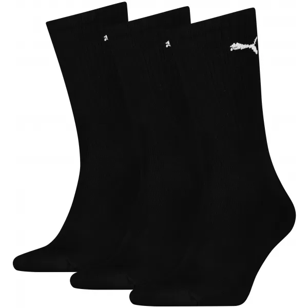  Socken PUMA CREW SOCK LIGHT 3P 90794001 SCHWARZ 