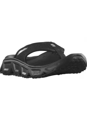 Damen-Flip-Flops SALOMON REELAX BREAK 6.0 L47111200 SCHWARZ/SCHWARZ/LEGIERUNG