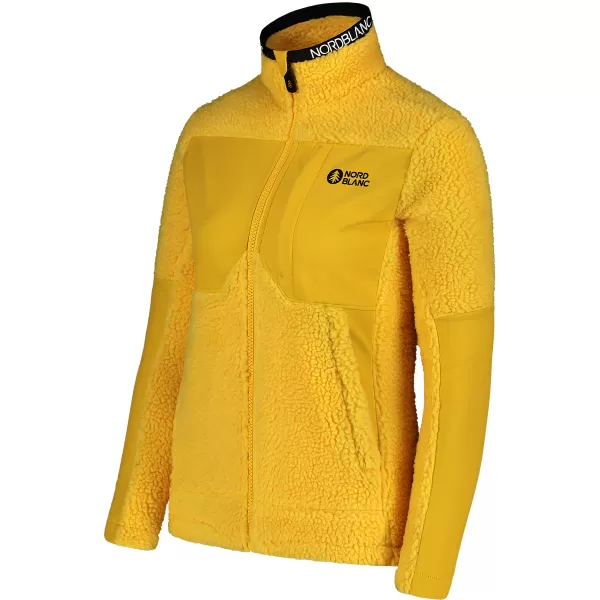  Fleece-Sweatshirt für Damen NORDBLANC PENINSULA NBSFL7654 BERNSTEIN 