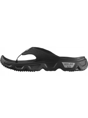 Damen-Flip-Flops SALOMON REELAX BREAK 6.0 L47111200 SCHWARZ/SCHWARZ/LEGIERUNG