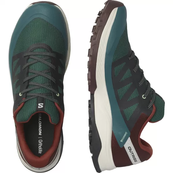 Herrenschuhe SALOMON OUTRISE GORE-TEX L47142100 PONDEROSA PINE/BITTERSCHOKOLADE/VANILLEEIS 