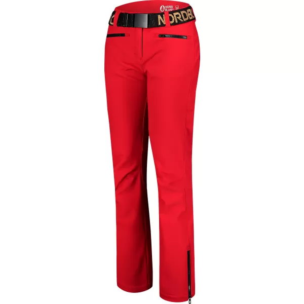  Softshell-Skihose für Damen NORDBLANC MELLEABLE NBWPL7728 ROT 