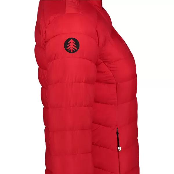  Steppjacke für Damen NORDBLANC SURROUNDINGS NBWJL7719 ROT 