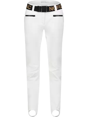 Softshell-Skihose für Damen NORDBLANC FULLCOVER NBWPL7729 WEIß