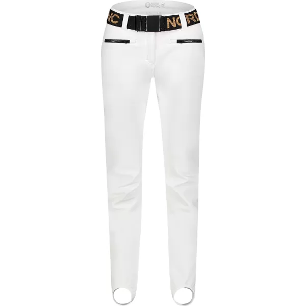  Softshell-Skihose für Damen NORDBLANC FULLCOVER NBWPL7729 WEIß 