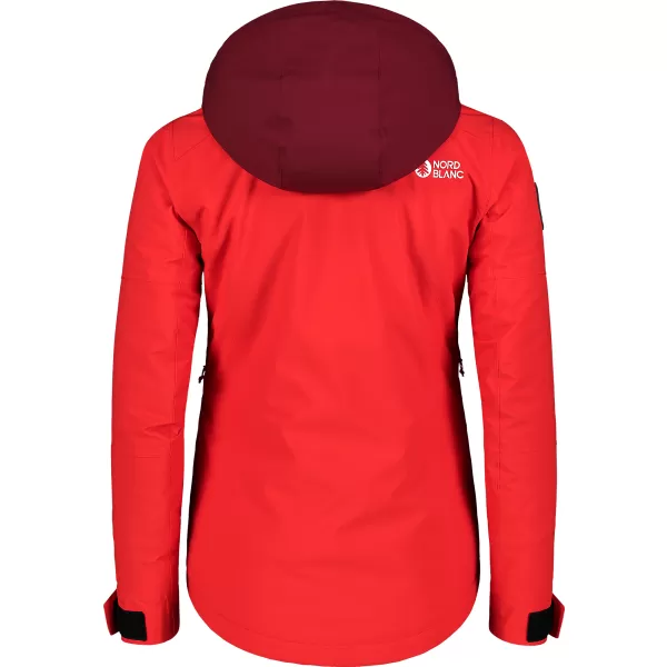  Damen-Skijacke NORDBLANC SNOW-SQUALL NBWJL7753 ROT 