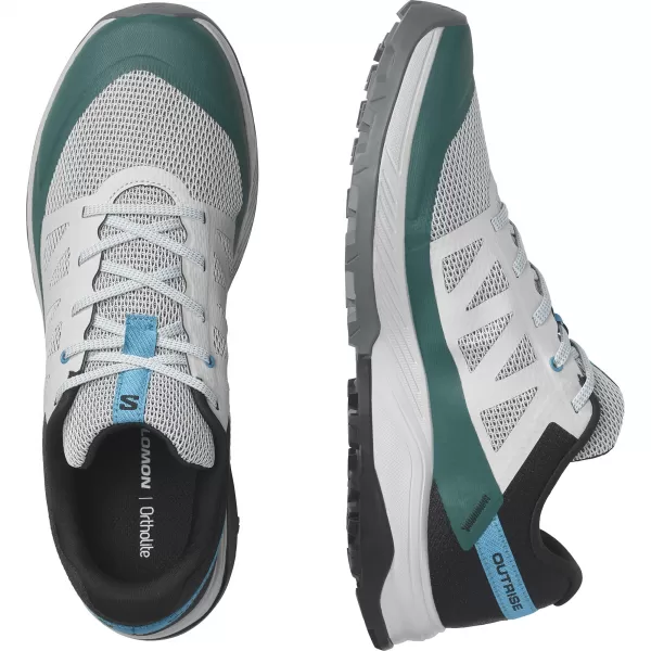  Herrenschuhe SALOMON OUTRISE L47143200 MONDGESTEIN/SCHWARZ/ALGIERBLAU 