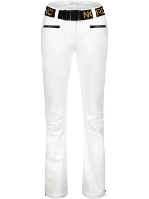 Softshell-Skihose für Damen NORDBLANC MELLEABLE NBWPL7728 WEIß