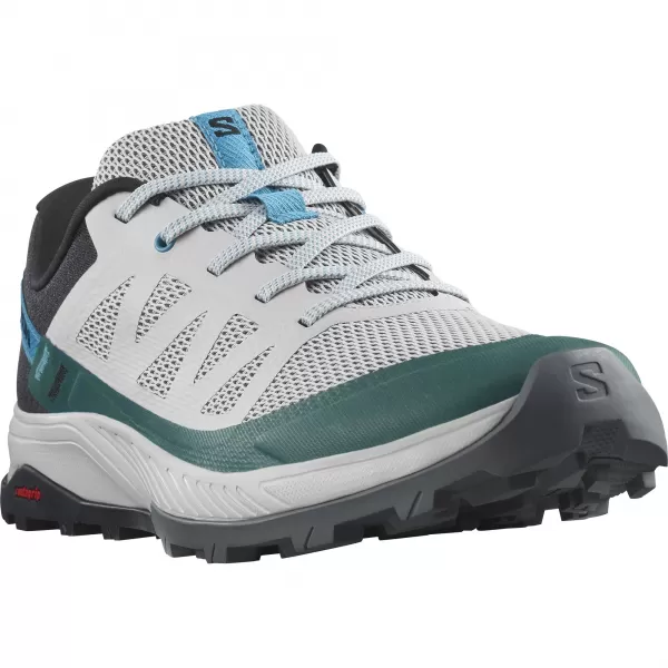  Herrenschuhe SALOMON OUTRISE L47143200 MONDGESTEIN/SCHWARZ/ALGIERBLAU 