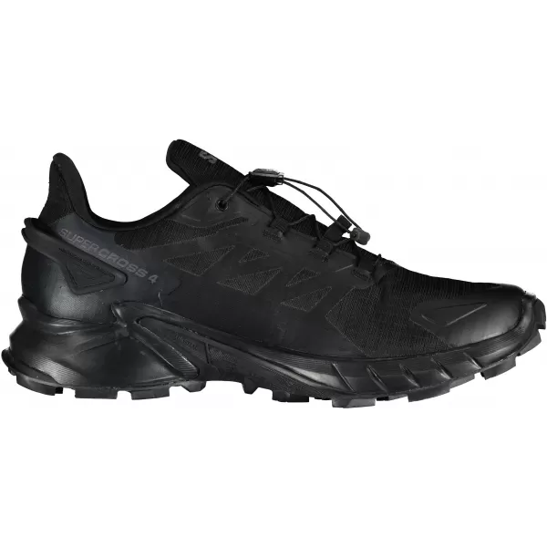  Herrenschuhe SALOMON SUPERCROSS 4 GORE-TEX L41731600 SCHWARZ/SCHWARZ/SCHWARZ 