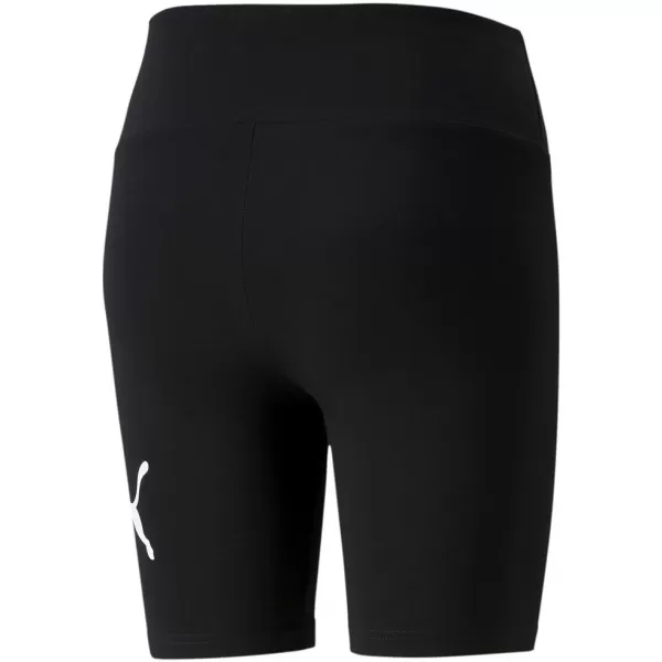  Leggings für Damen PUMA ESS 7 LOGO SHORT LEGGINGS 848347-01 SCHWARZ 