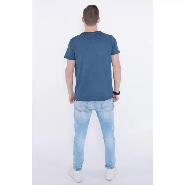  Herren-T-Shirt KIXMI PELTON DUNKELBLAU 