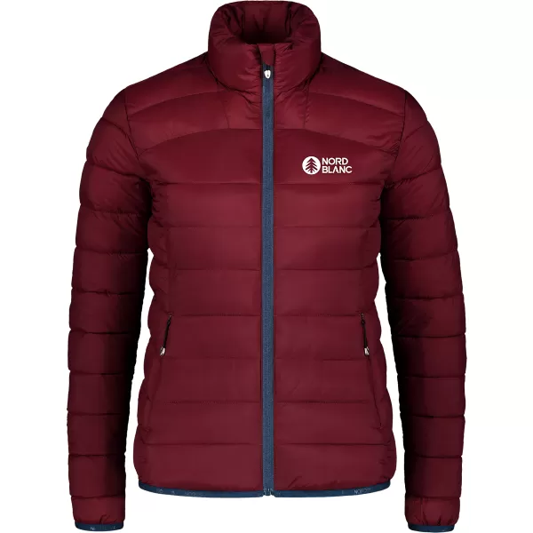  Steppjacke für Damen NORDBLANC SURROUNDINGS NBWJL7719 BURGUND 